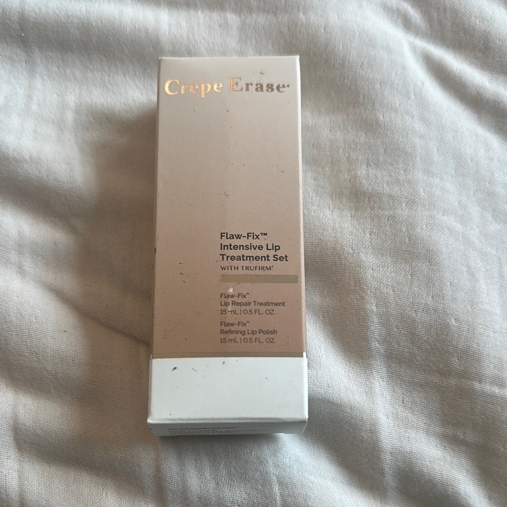 Crepe Erase Flaw-Fix Intensive Lip Treatment Set - Cream x 4